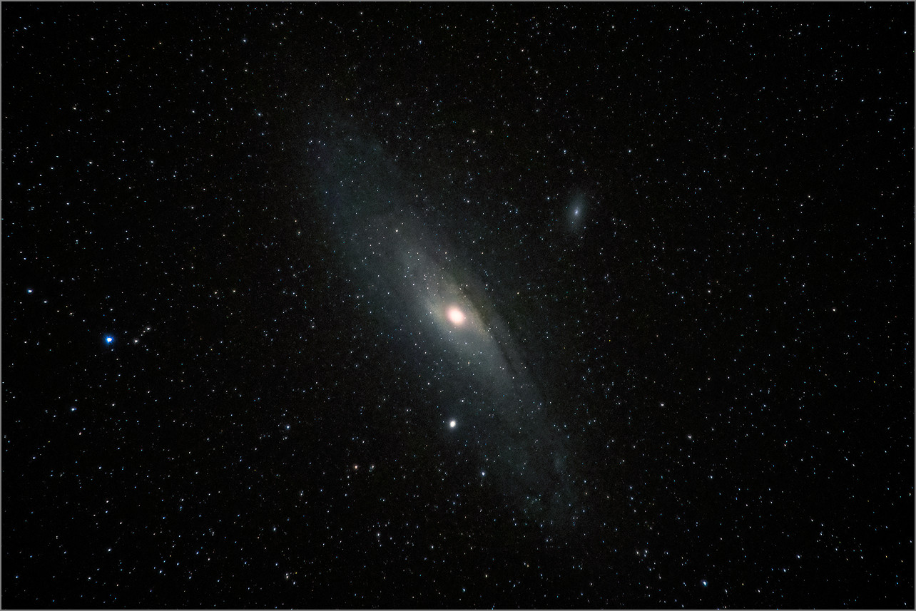 Astrofotografie: M31 Andromeda-Galaxie.