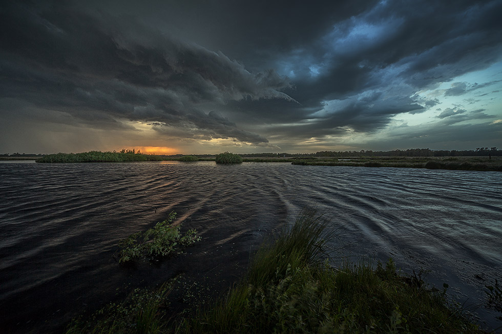 Landschaftsfotografie bei Sturm und Regen