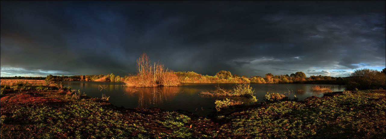 Licht nach einem Gewitter