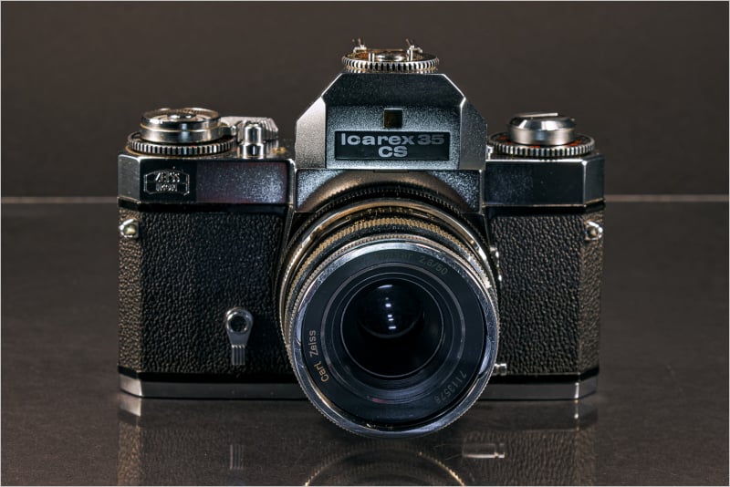 Zeiss Ikon Voigtländer Icarex 35 CS.