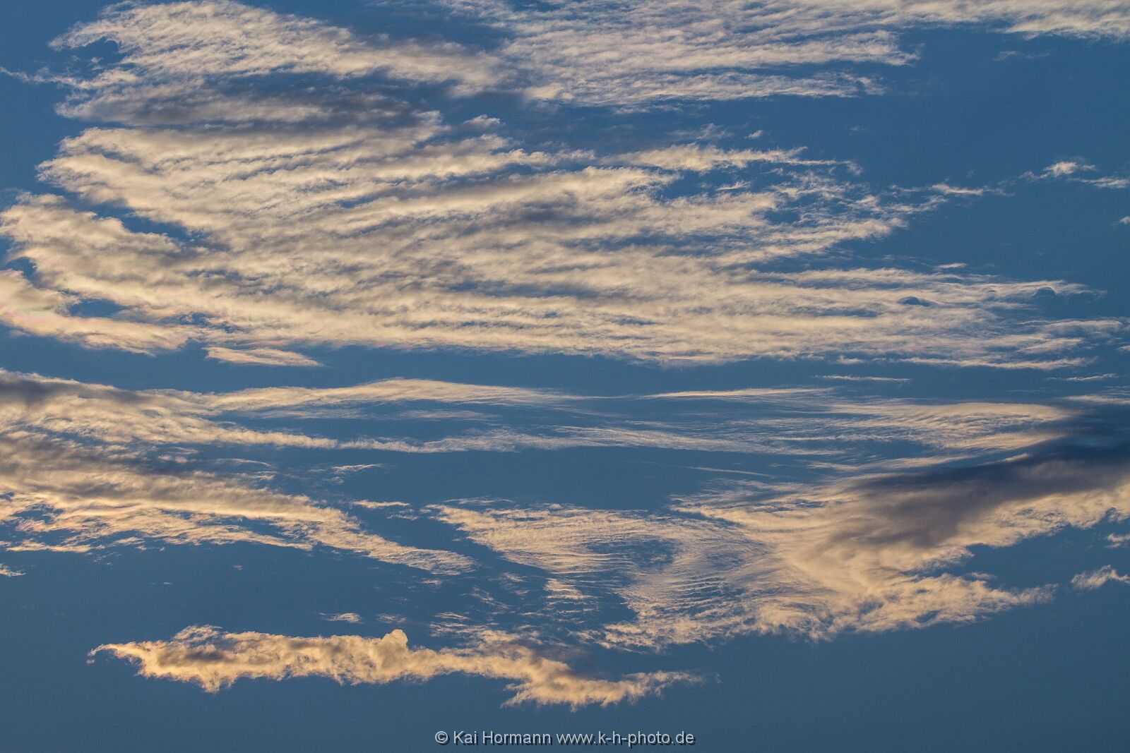 Wolkenbilder Licht und Wolkenlandschaften.