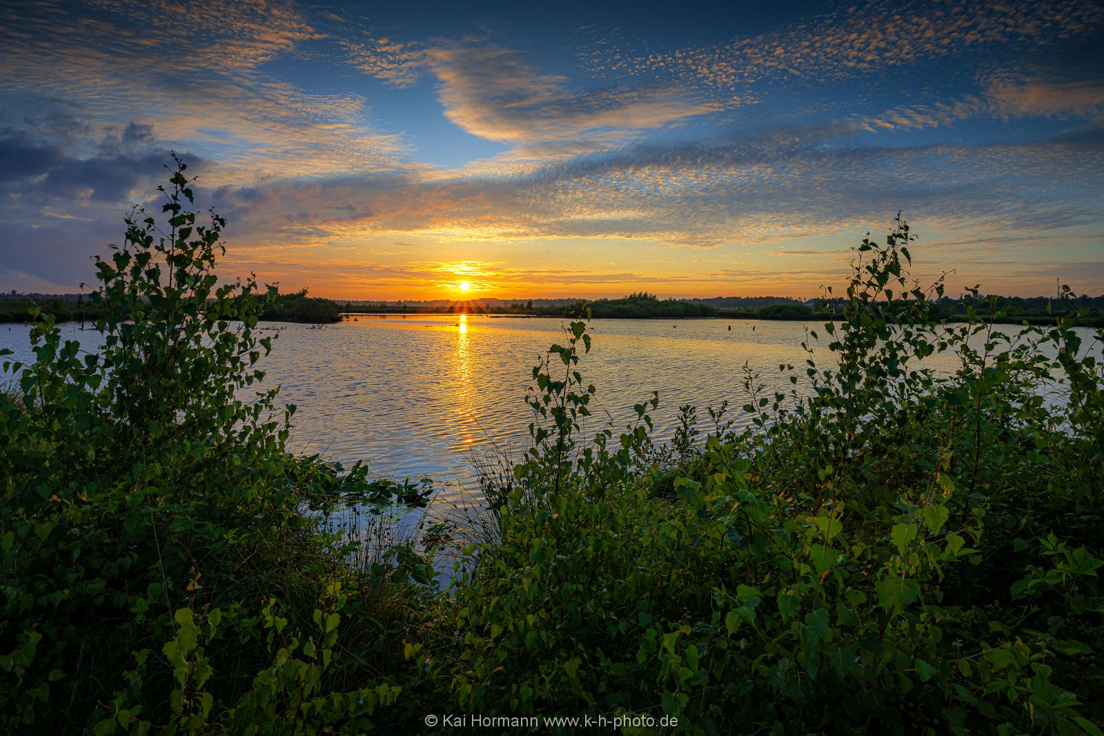 Sonnenuntergang über dem Großen Torfmoor. 01.07.2023. Zu wertvoll, um es einzelnen Vereinen zu überlassen!