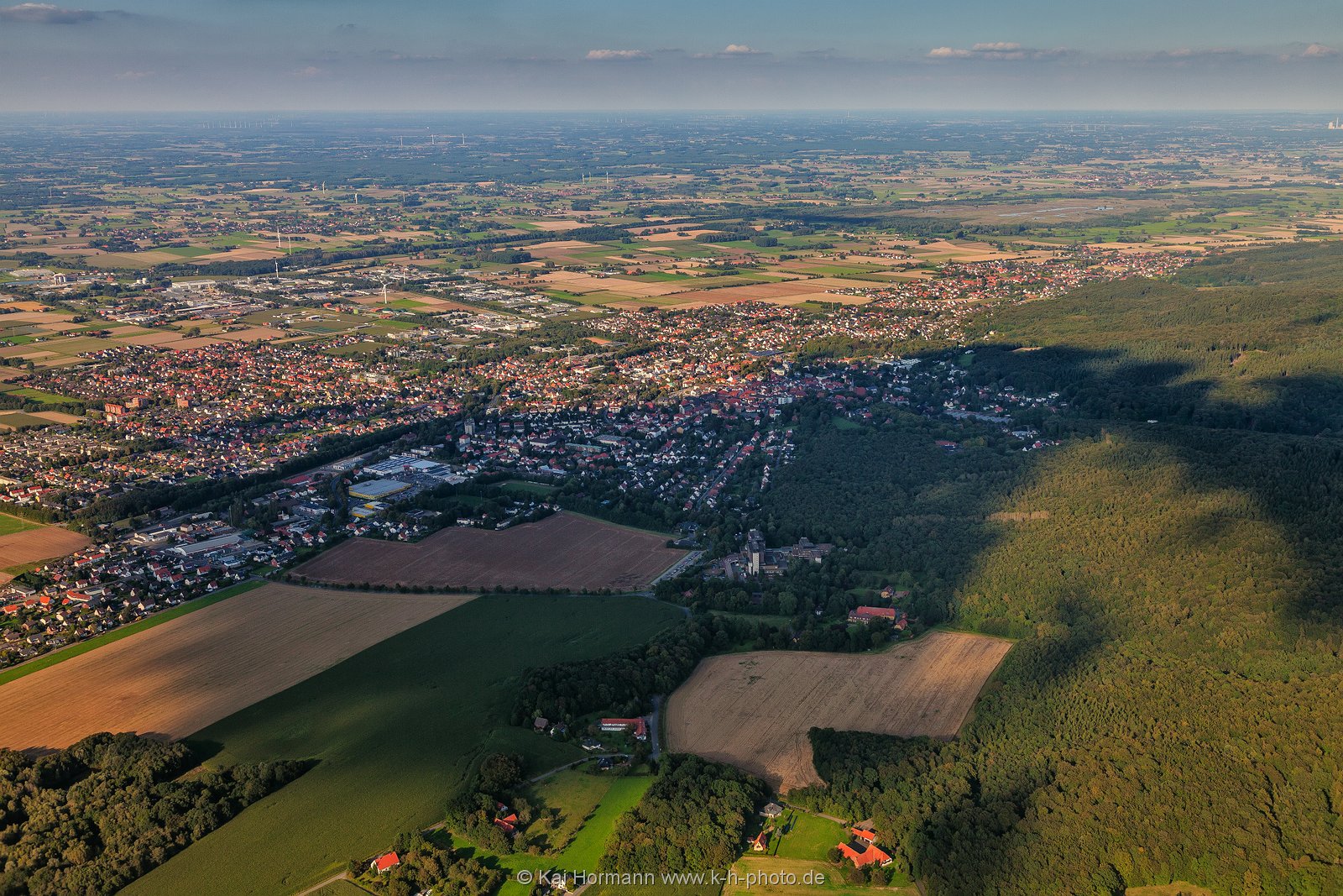 luebbecke_luftbild Lübbecke aus süd-westlicher Richtung.