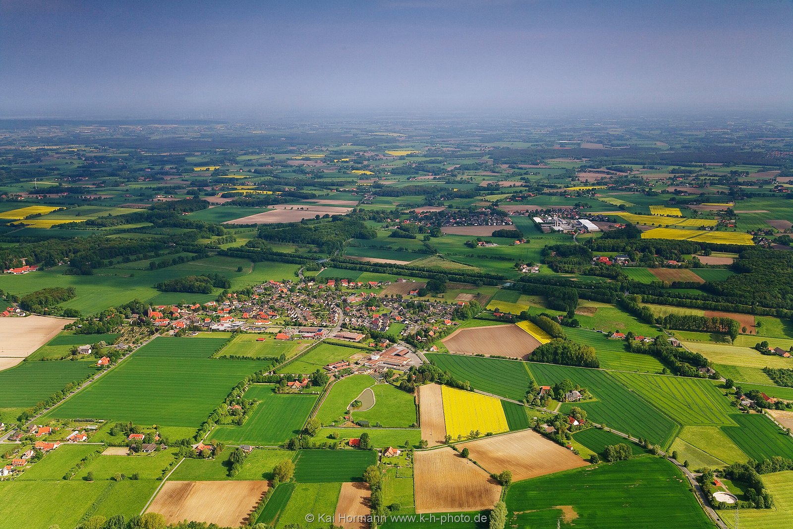 luftaufnahmen-024 Alswede und Mittelland Kanal aus südlicher Richtung.