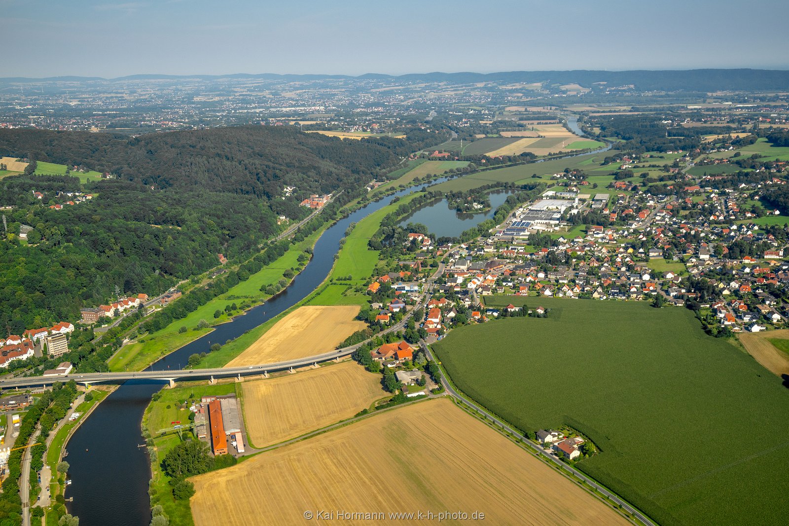 weser-bei-uffeln Weser bei Uffeln.