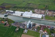 mittellandkanal-hafen-in-hille-2017 Hiller Hafen am Mittellandkanal.